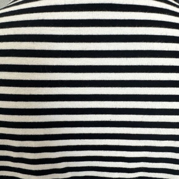 Lucky Brand Black & White Striped Mini T Shirt Dress Womens Size XS Short Sleeve - Picture 6 of 11